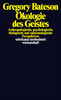 Cover "Gregory Bateson, Ökologie des Geistes"